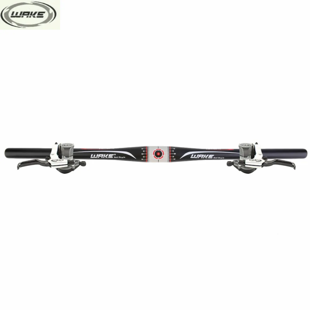 cheap 31.8mm * 620mm Aluminium alloy Cycling Riser Flat Handlebar MTB Mountain Road Bike Bicycle Handlebar New