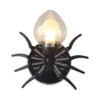 

Industrial Vintage Spider Wall Lamp Sconce G9 LED Loft Deco Bedside Parlor Bar Coffee Shop Restaurant Wall Light Creative Lamp