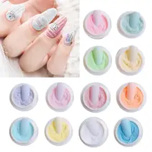 12 кор./лот Русалка ногтей Блеск порошок шерстяные сахара Звездный эффект хромированный лак для ногтей дизайн с блестками, ногти "сделай сам", пигментарный порошок