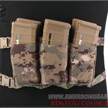 EMERSON высокоскоростная шестипоясная сумка для журналов эластичный резиновый маг мешки эластичный резиновый AOR2 EM6337G