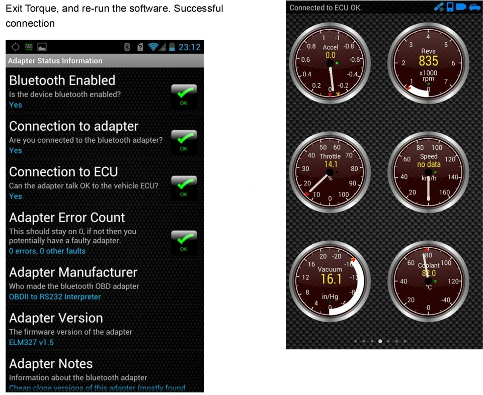 4)elm327 Bluetooth-OBDII