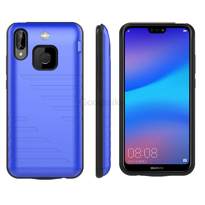 Для huawei Nova 3e, чехол для зарядного устройства, внешний портативный внешний аккумулятор, Жесткий Чехол для Hauwei P20 Lite, чехол для телефона, Капа, 5000 мА/ч