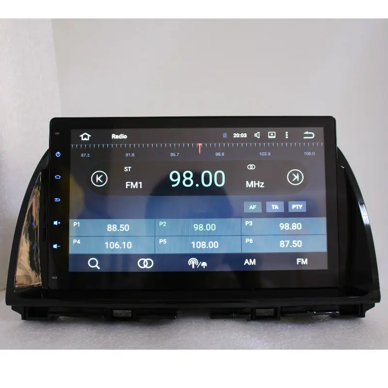 Excellent Aoluoya IPS RAM 4GB Octa Core Android 8.0 CAR DVD Player Radio GPS Navigation For MAZDA CX-5 CX5 2012 2013 2014 2015 WIFI DAB BT 3