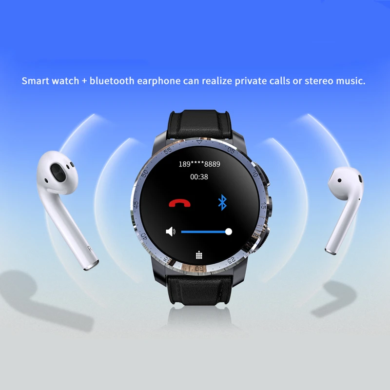KOSPET Optimus Pro 4G Смарт-часы мужские Android7.1.1 3 ГБ 32 ГБ 800 мАч батарея 8.0MP IP67 водонепроницаемые двойные системы Smartwatch телефон