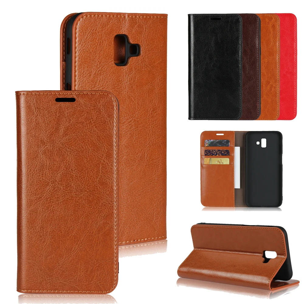 Cena Najwyższej jakości klasyczne biznes serii oryginalne skórzane etui z klapką skrzynki pokrywa dla Samsung Galaxy S5 S6 S7 krawędzi S8 S9 Plus etui na książki