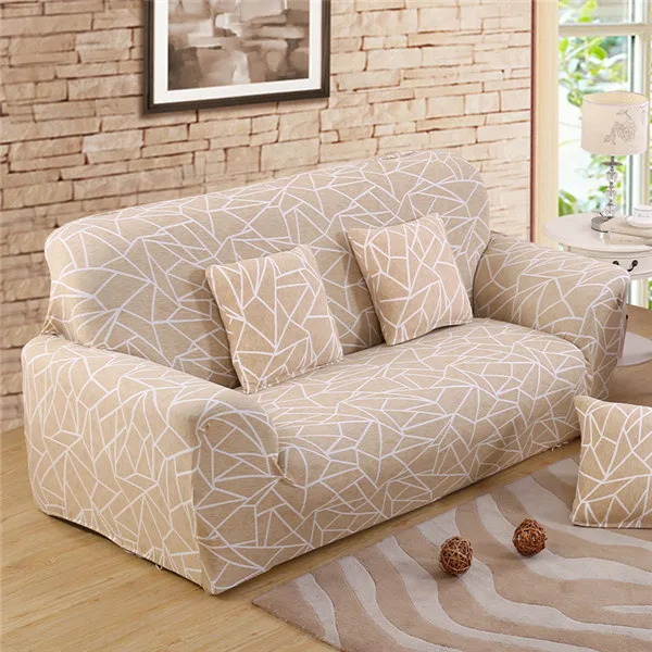 Богемный цветочный эластичный чехол для дивана все включено угловой чехол геометрический съемный спандекс стрейч защитный чехол для дивана - Цвет: 6