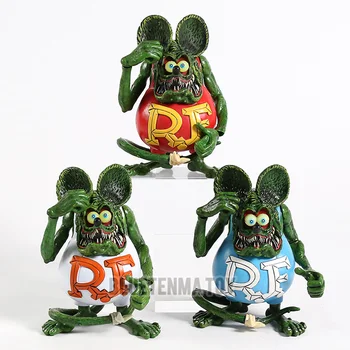 

Rat Fink joint movable Anime PVC Action Figure Collectible Model Toys