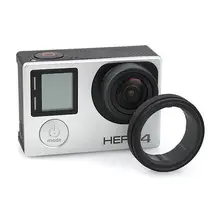 Anti-exposed lens frame Protective Lens Cover HR253 for GOPRO HERO 3+/4(black) Anti-exposed lens frame Protective Lens Cover HR253 for GOPRO HERO 3+/4(black)