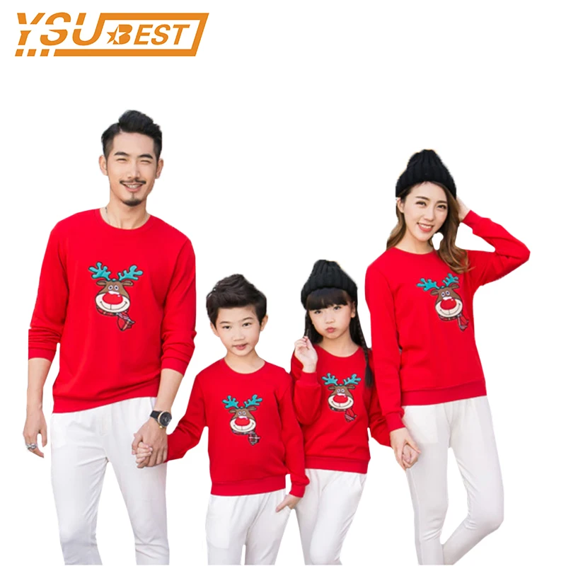 Christmas Style Family Matching Clothes Mother Father And ...