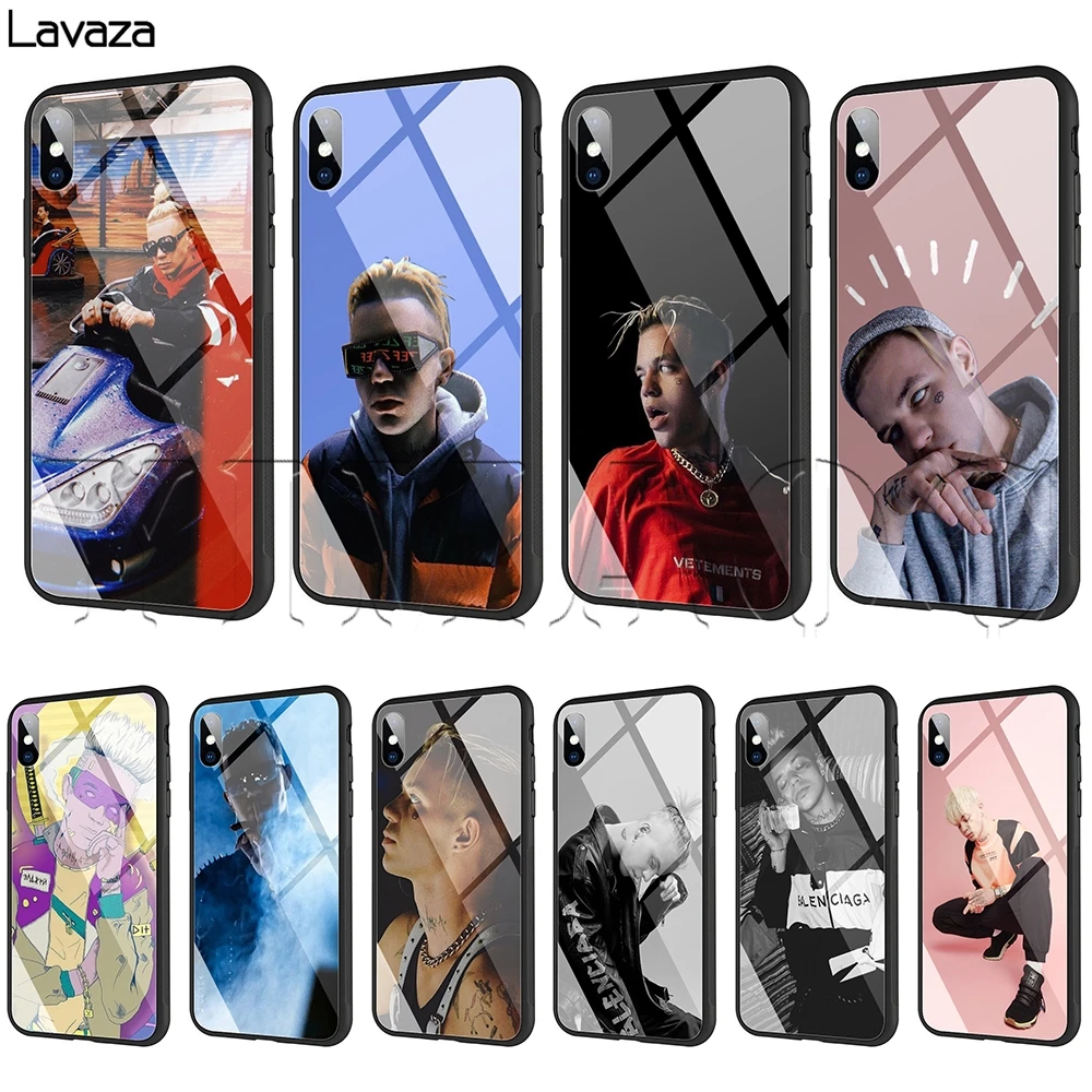

Lavaza Allj Tempered glass TPU Case for iPhone XS MAX XR X 8 7 6 6S Plus