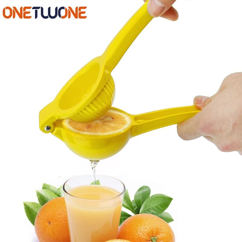 

KONCO Metal Lemon Lime Squeezer, Stainless Steel Manual Citrus Press Juicer, Hand Press Juicier Fresh Fruit Tool Kitchen Tools