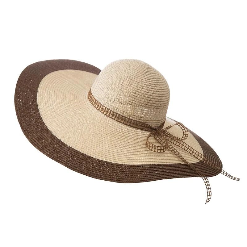 En realidad Timor Oriental Persuasivo Sombreros de playa a la moda para mujer, sombrero de paja para playa, Sexy,  con protección UV, ala flexible, 2019|Sombreros de sol para mujer| -  AliExpress