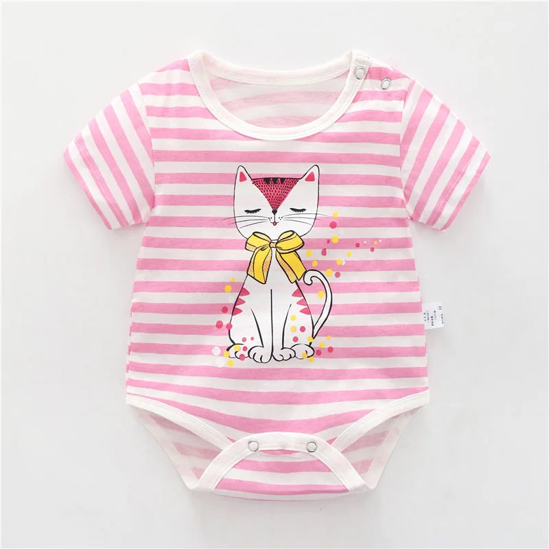 

Brand New Newborn Romper Toddler Infant Baby Boys Girl Casual Jumpsuit Cotton Short Sleeve Clothes Summer Sunsuit Outfits