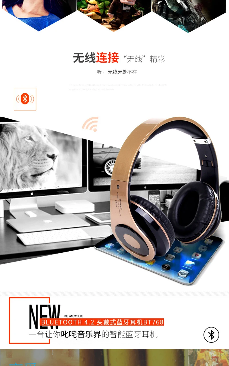 bluetooth headphone with microphone