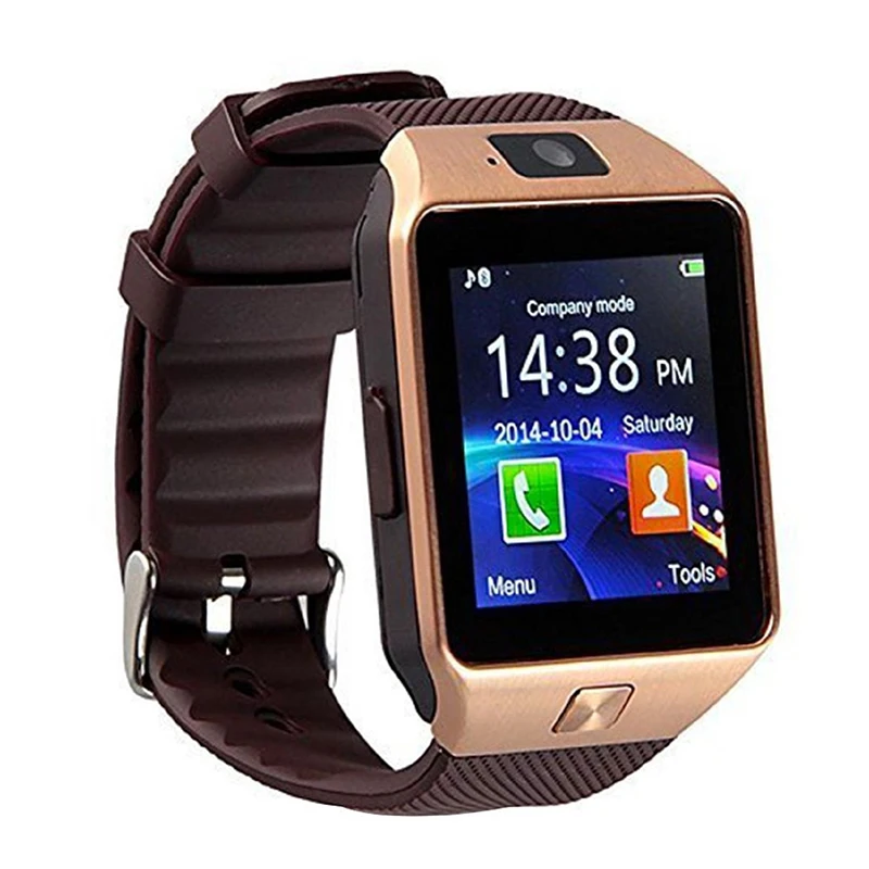 DZ09 Smart Watch Touch Screen Bluetooth Phone Watch Support TF Sim Sport Wristwatch For IOS Android PK Q18 Smartwatch