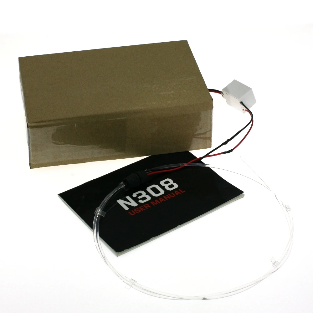 Car Interior Ambient Light 1 Meter long Universal Fit Decoration Strip For Car Door Roof Dashboard Optical Fiber Light package