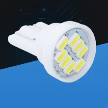 Promoção 100x led t10 8 smd 1206 8leds 8smd luz interior do carro 194 168 192 w5w 3020 auto cunha iluminação dc 12v hotsale 100 peças