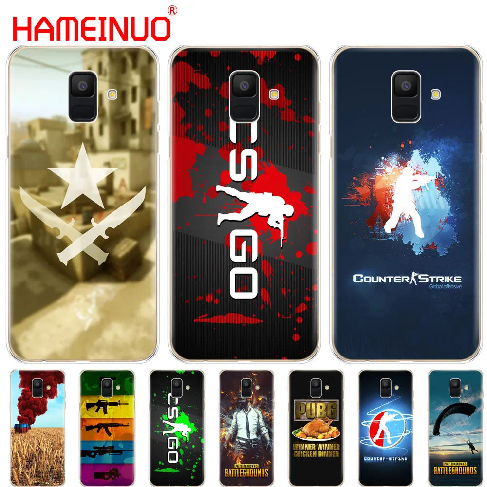 Чехол для телефона Samsung Galaxy J4 J6 J8 A9 A7 2018 A6 A8 PLUS j7 duo чехол Counter Strike CS GO и PUBG | Мобильные