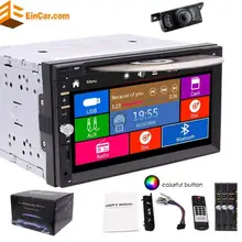 Eincar Free Rear Camera included! Autoradio 2 Din in Dash Headunit MP3 Music Stereo Auto Radio Car DVD Player Electronics Video