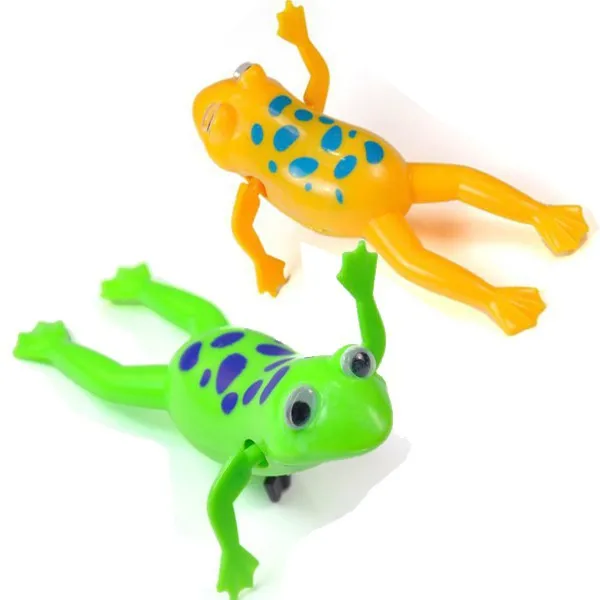 wind up frog bath toy