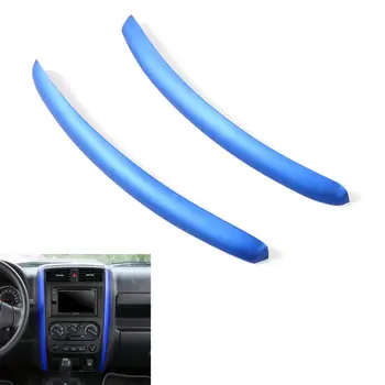 

For Suzuki Jimny Car-Styling Dashboard Center Console Panel Trim Cover Molding Interior Chrome Decor Car Accessories 2007-2015