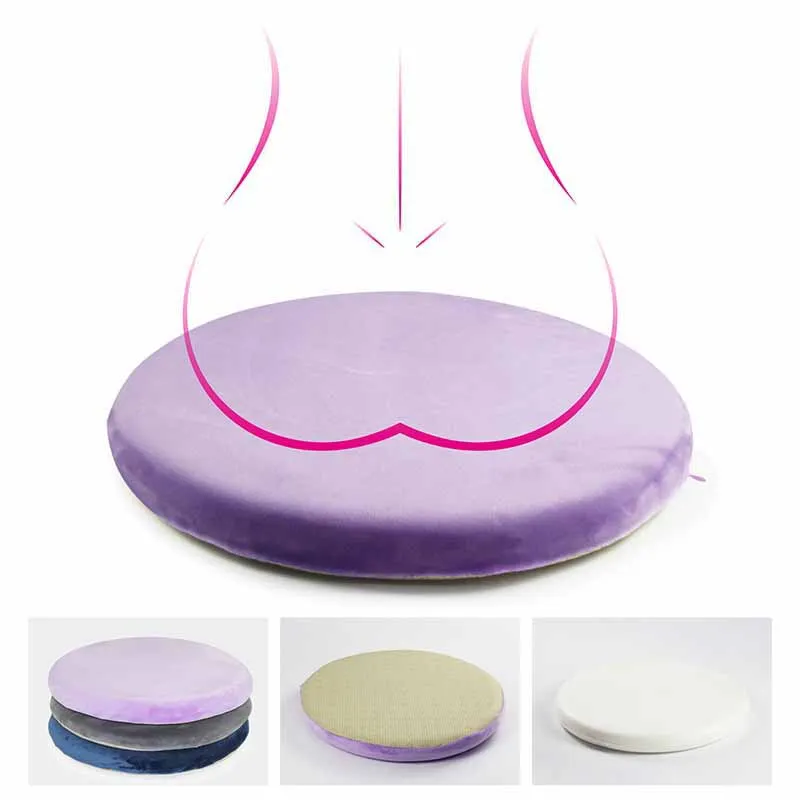 

Premium Memory Foam Seat Cushion Coccyx Orthopedic Car Office Chair Cushion Pad for Tailbone Sciatica Lower Back Pain Relief