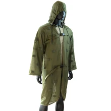 ROCOTACTICAL Тактический маскировочный жилет, сверхмощный нейлон Снайпер Tog военный Ghillie куртка со съемным гадюком капюшоном армейский зеленый