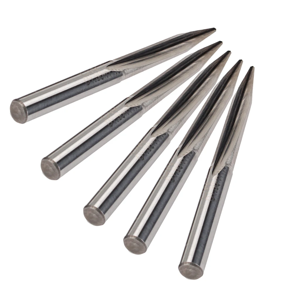 Milling Engraving CNC Router Bits For Metal Hard Wood Straight Slot