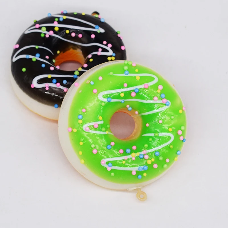 Игрушка антистресс Doughnut Lizun медленно поднимающаяся игрушка из искусственной