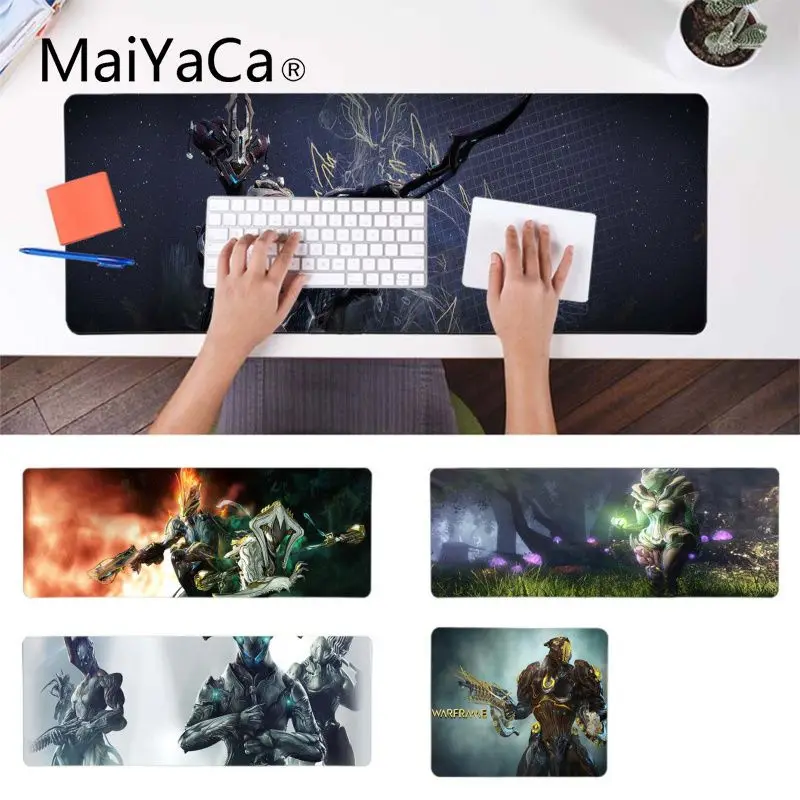 MaiYaCa Забавный Warframe заказной игровой коврик для мыши для ноутбука большой коврик для мыши ПК компьютерный коврик