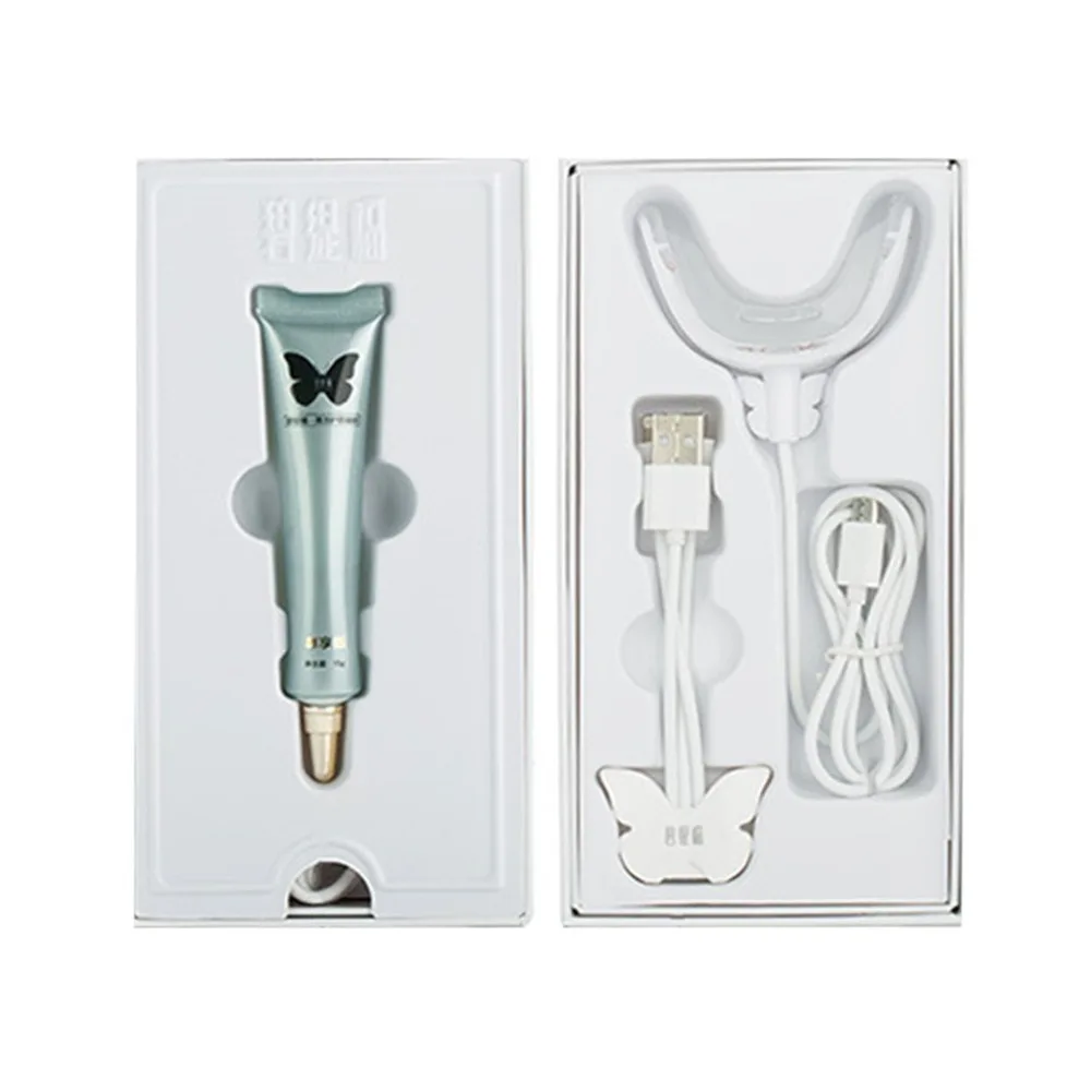 

Compact Size Smart USB Dental Teeth Instrument Set Professional Soft Silicone Waterproof Teeth Whitening Dental Care Tools New