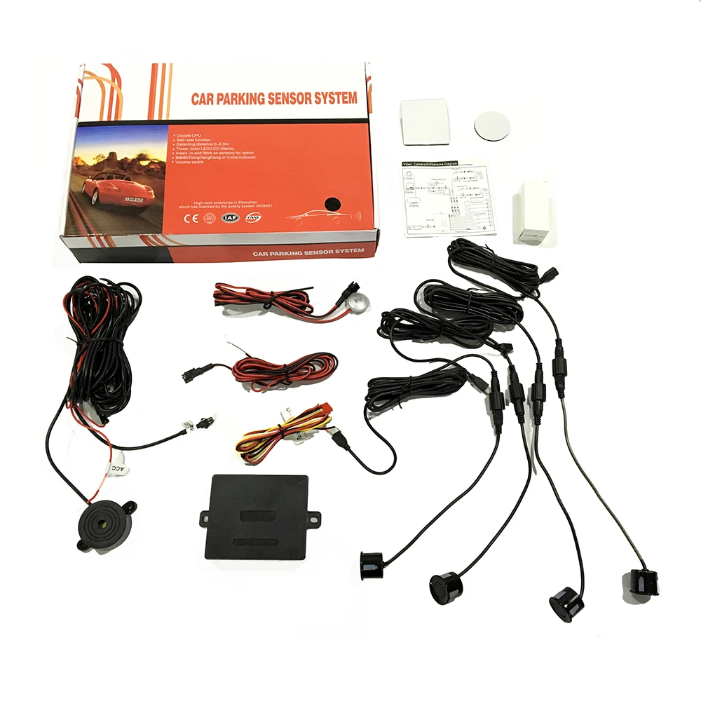 

SZDALOS reversing radar Car Blind Spot Rear Parking Sensors Assistance System For Auto Radar Backup Reverse Sensors Alarm Buzzer