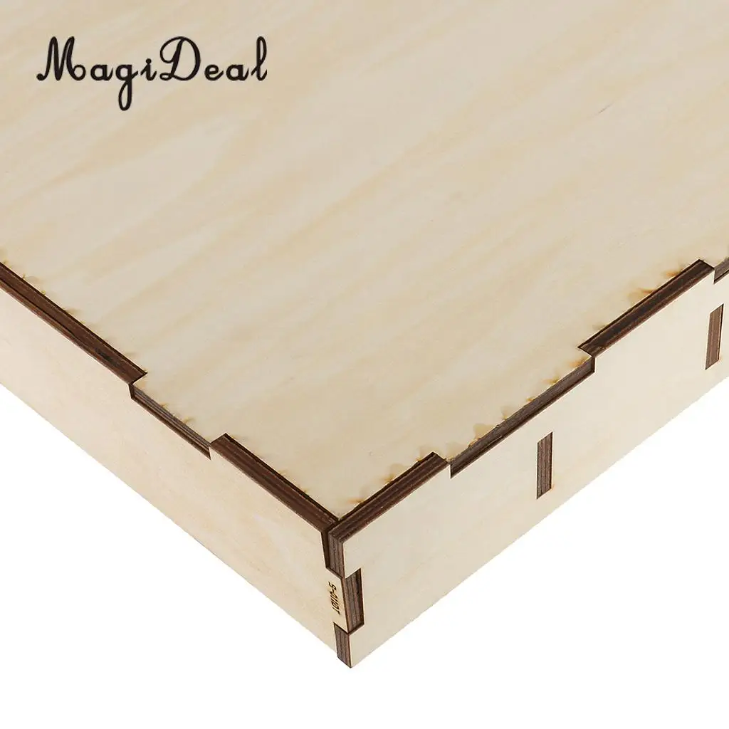 Multifunctional Wood Paint Bottles Rack Model Acrylic Painting Organizer Storage Holder Box for Storing Paints Brushes