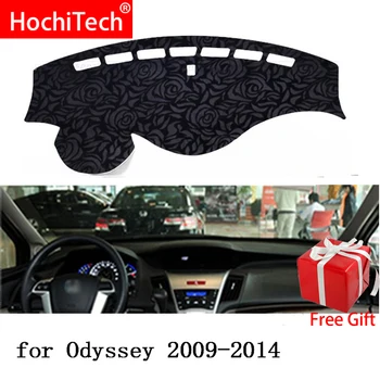 

Rose Pattern Non-slip Dashmat Dash Mat Dashboard Cover Pad Cover Carpet Car Sticker for Honda odyssey 2009 2010-2014 Car Styling