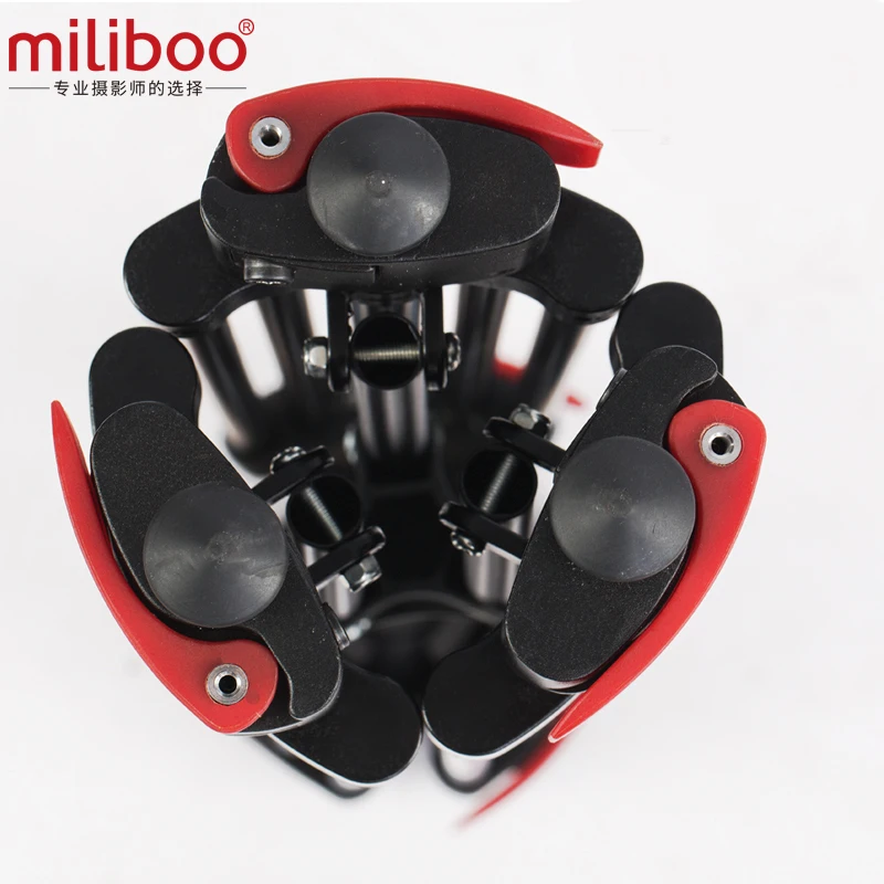 Miliboo MTT602A Профессиональный портативный алюминиевый штатив для камеры с жидкой головкой для видеокамеры/DSLR штатив для видеокамеры 7" Максимальная высота