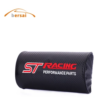 

Car styling seat headrest soft Neck Pillow for Ford ST Racing 2011-2019 focus 2 focus 3 Mondeo Fiesta Kuga Mk4 Seat Accessories