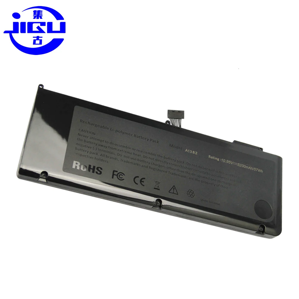 JIGU A1382 Laptop Battery For Apple MacBook Pro 15&quot A1286 (2009 Version) MB985 MB986 MC721 MC723 Series Replace: | Компьютеры и