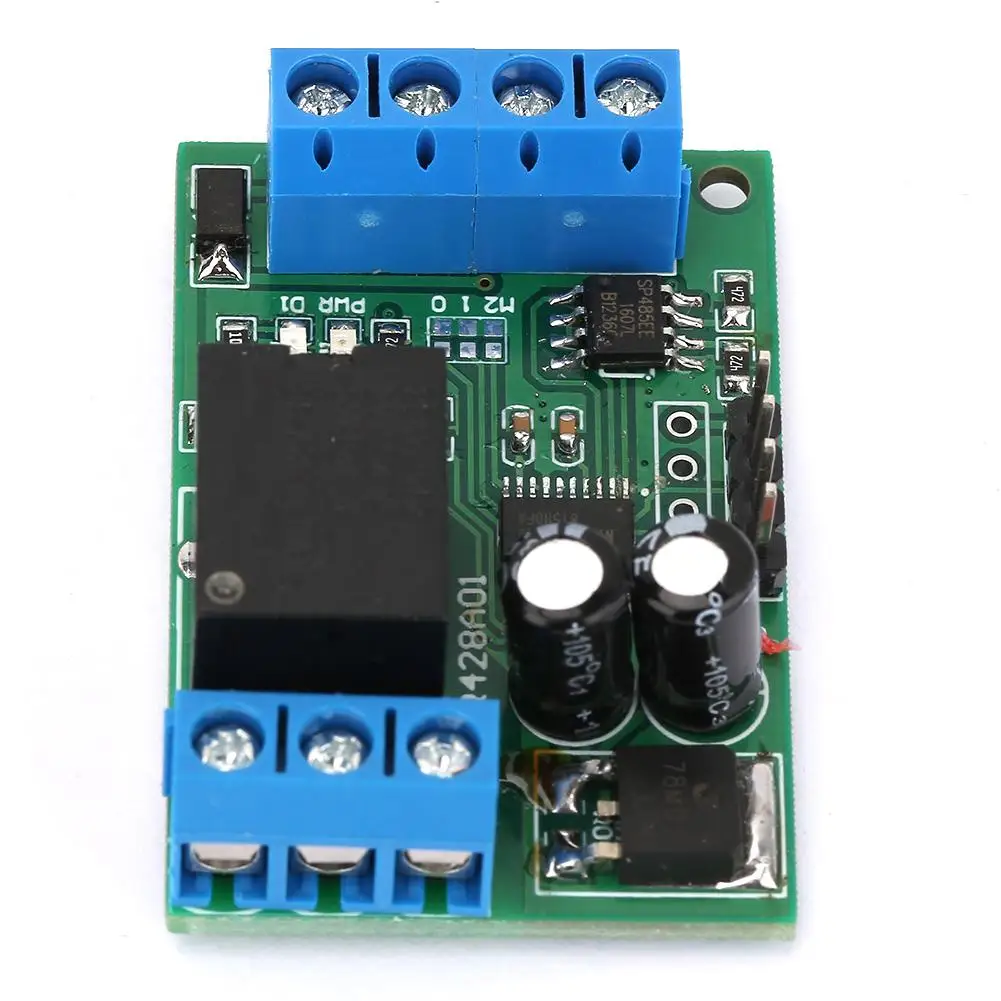 12 в 1 канал RS485 MODBUS RTU серийный Порты и разъёмы Многофункциональный релейный модуль с plc разъемом контроллер мини триггерный релейный модуль по MODBUS команда задержки