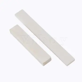 

Yibuy Acoustic Guitar Blank bone nut and saddle Set