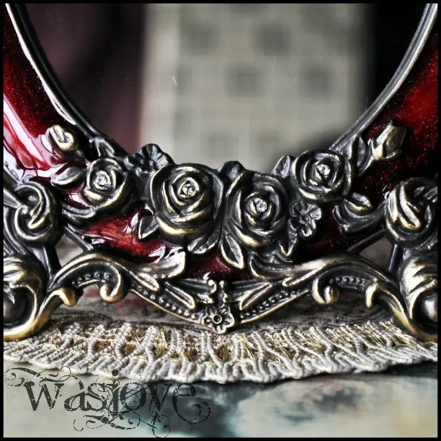European antique mirror vanity mirror for vanity table makeup table decorative mirror for home decoration J022