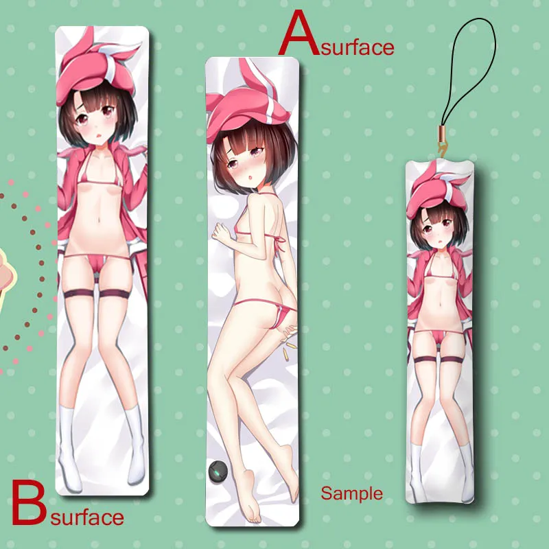 Сан альтернативные пушка штормовой онлайн Kohiruimaki Карен аниме мини Dakimakura брелок
