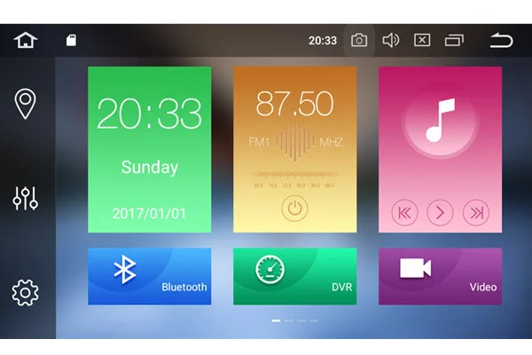 Discount Android 7.1/8.0 HD 1024 * 600 8inch car DVD Radio for Honda CRV 2006-2011 4G WIFI GPS Navigation Bluetooth 2 GRAM 16ARM 17