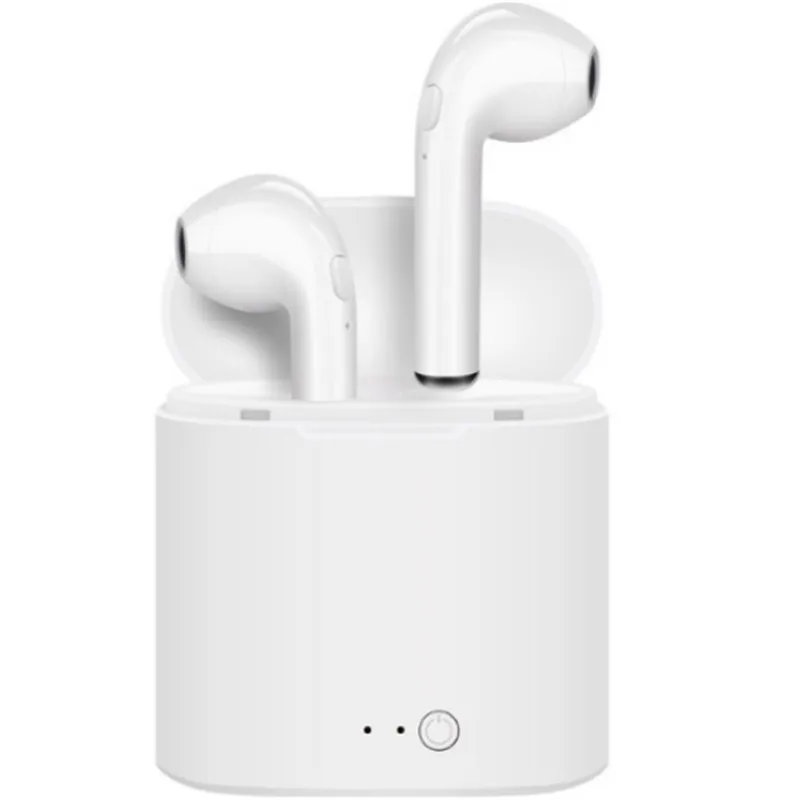 

DZLST i7S TWS Wireless Headset Earbuds Mini Bluetooth Earphones Headphones with Mic Charging Box for iPhone Samsung Xiaomi