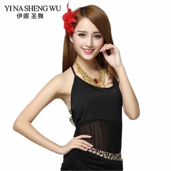 

Belly Dance Top Women Sexy Bellydance Costume High quality cheap belly dance top bra women sleeveless sling for sale 9 colors