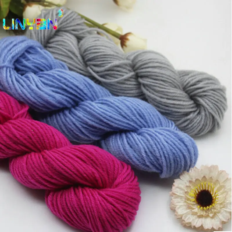 

5 pieces*35g Wholesale! Acrylic crochet yarn thread to knit baby knitting crocheting sweater yarn healthy Fiber Silk t9