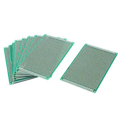 

10 Pcs DIY Single Side Tinned Prototyping PCB Circuit Universal Board 8cmx12cm