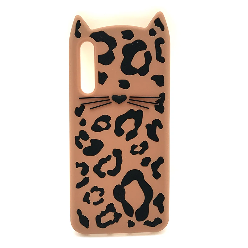 

3D Cute Cartoon Soft Silicone Case For Samsung Galaxy J2 Prime J5 J7 J4 J6 2018 Leopard Beard Cat Phone Cover S9 S8 Plus S7 Edge