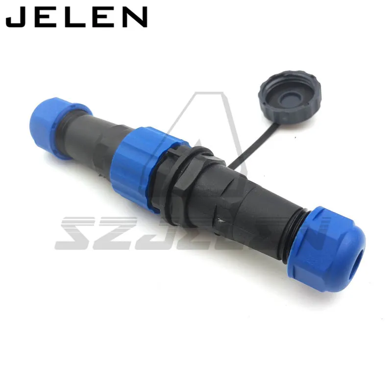 

SD16 Waterproof Connector 2 3 4 5 6 7 9pin Male and female connector IP68, automotive connector , LED power cable Docking plug