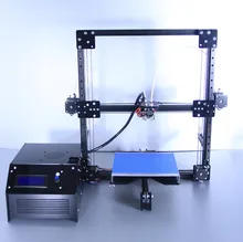2017 200 200 3D комплект принтера двойной экструдер corexz принтер 3D кровать с подогревом Металл двойное линейное руководство двойной экструдер 3d принтер