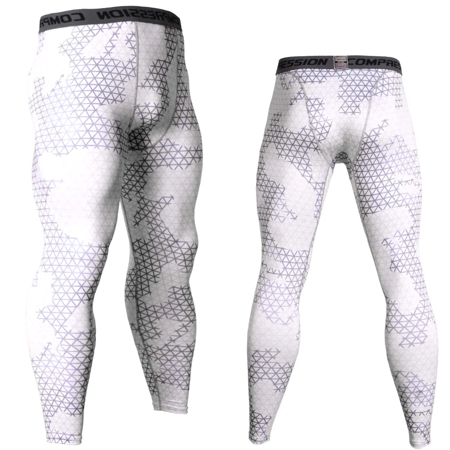 Camouflage Compression Pants Running Tights Men Soccer Training Pants Fitness Sport Leggings Men Gym Jogging Trousers Sportswear